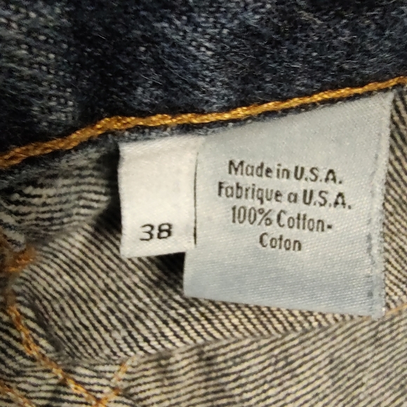 Calvin Klein Men's Jeans Relaxed Straight Size 38x32 Denim - Picture 4 of 4